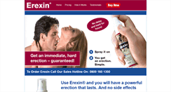 Desktop Screenshot of erexin.co.uk